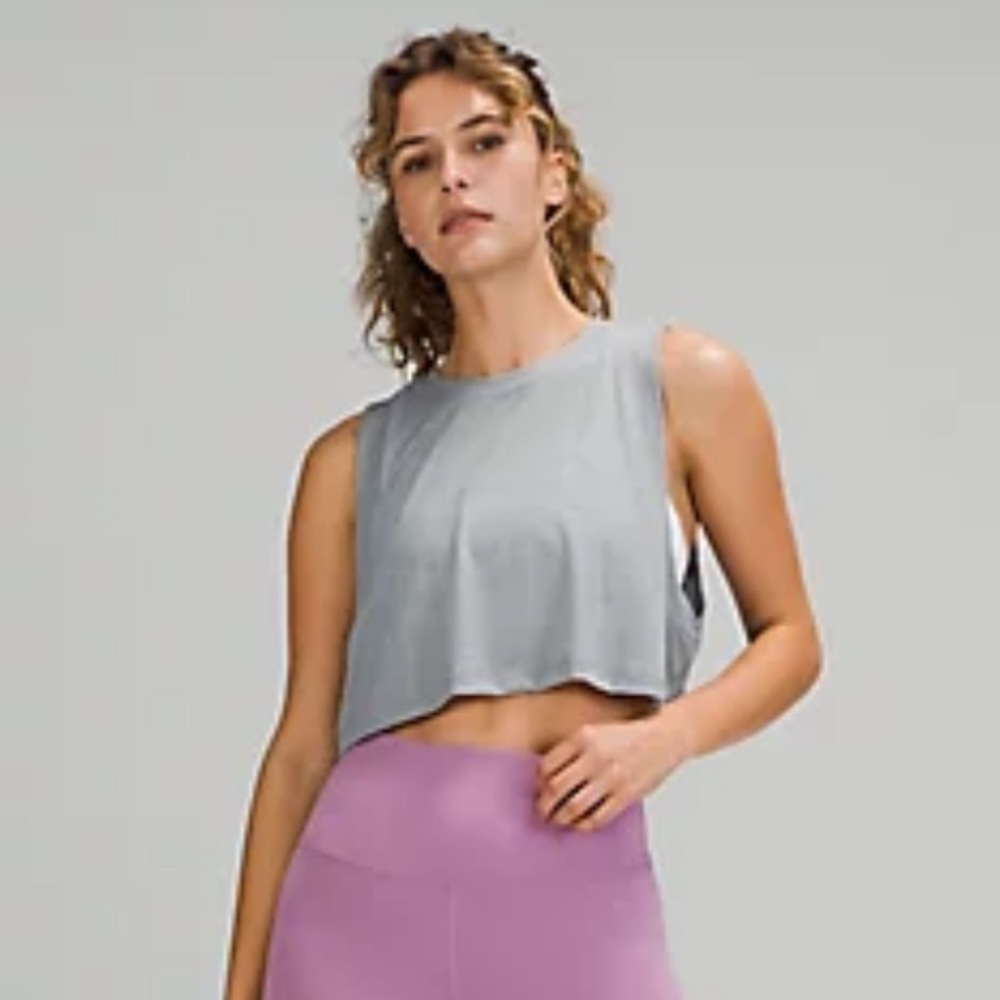 Lululemon All Yours crop tank *train